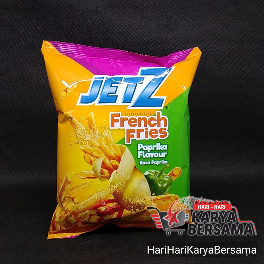 

MAKANAN RINGAN SNACK JETZ HOLLOW PAPRIKA 35GR