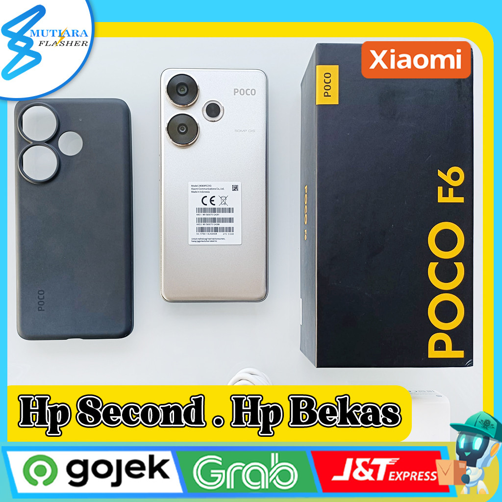 Xiaomi Poco F6 5G Ram 8/256GB | Ram 12/256GB Second Original