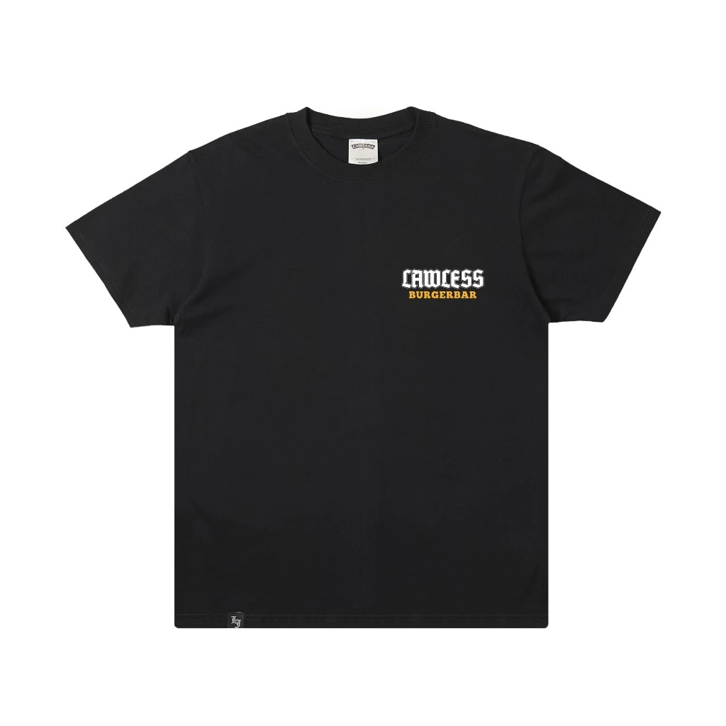 Lawless Burger Bar Illegal Tee Black