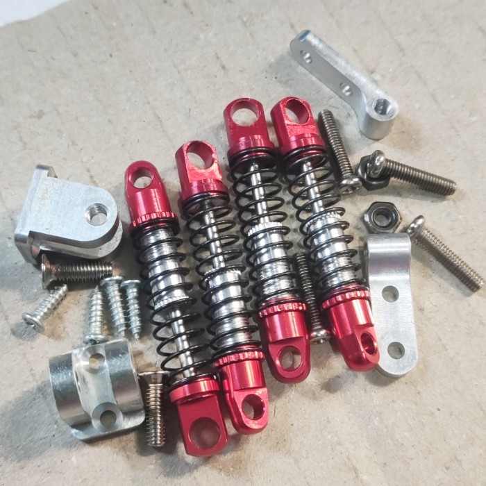 Shock WPL D12 D42 - belakang