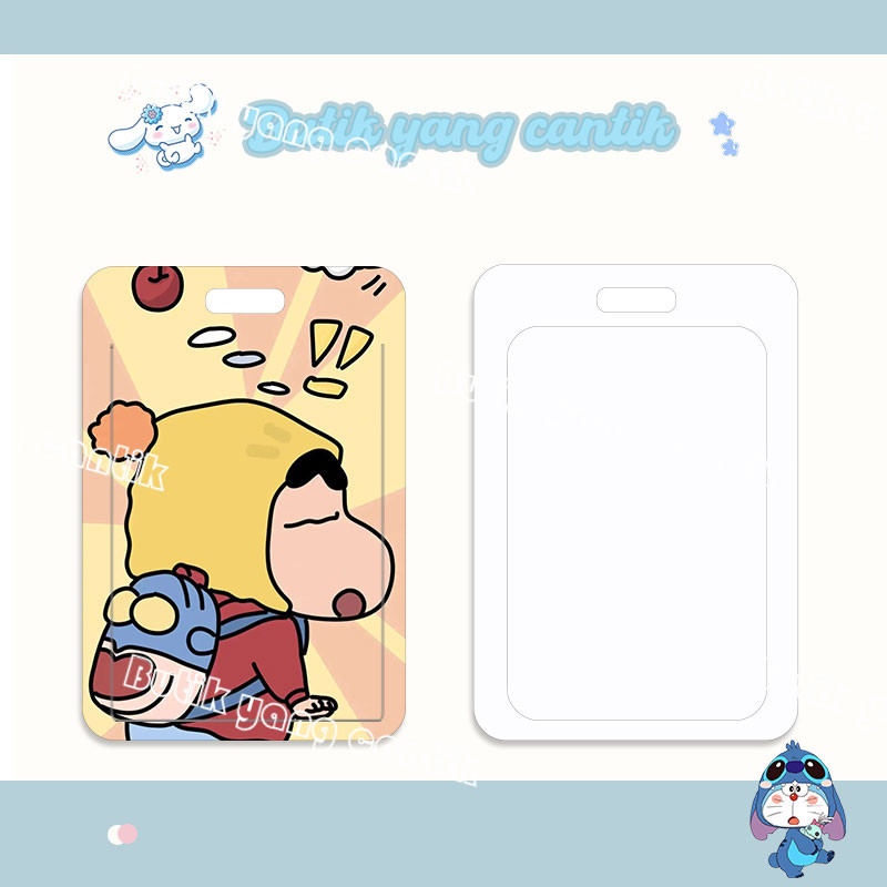 

ID CARD HOLDER,Tempat Kartu Crayon Shin-chan Lucu Kawaii, Cocok untuk Kantor/Sekolah, Kartu Pelajar/Kartu Transportasi, Kartu Akses, KTP, Flazz, Kartu Kredit Elektronik dan Uang Elektronik.