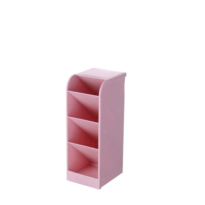 

Pen pensil Holder Rak Tempat Alat Tulis alat kantor dan kosmetik - Merah Muda