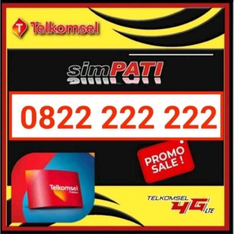 PROMO (COD). Telkomsel nomor cantik 10 digit 4G nomor cantik terbaru