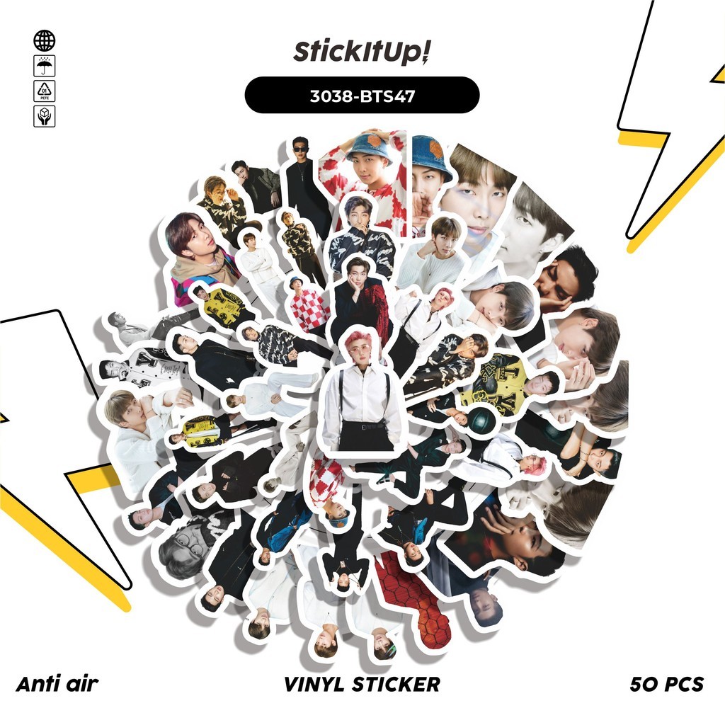 

COD✨ 50 Pcs Stiker KIM NAMJOOM SERIES 04 Lucu Anti Air Untuk Dekorasi Notebook Sepeda Skateboard Handphone DIY