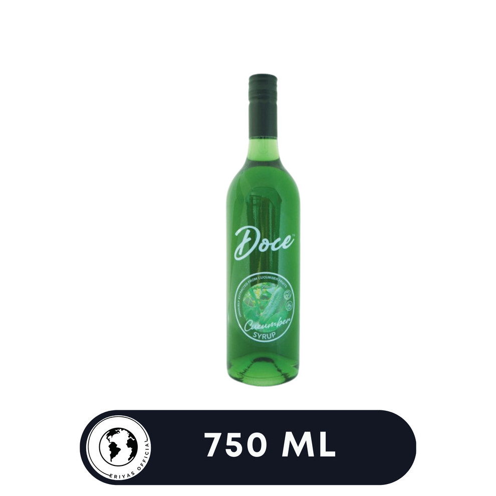 

Sirup Syrup Timun Natural Cucumber haldinfoods Doce Ekstrak 750 ml