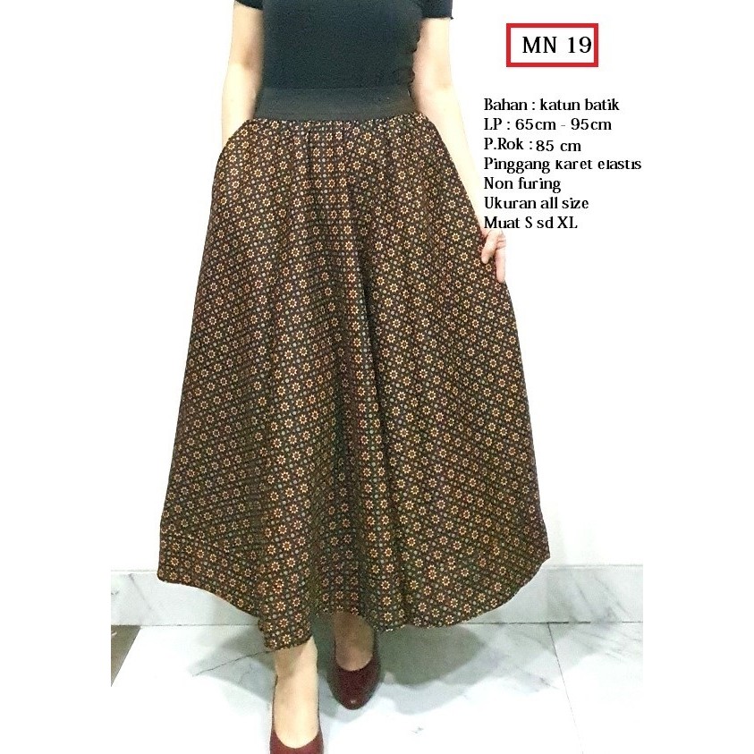Bawahan Batik Rok Batik Klok Payung - MN 25