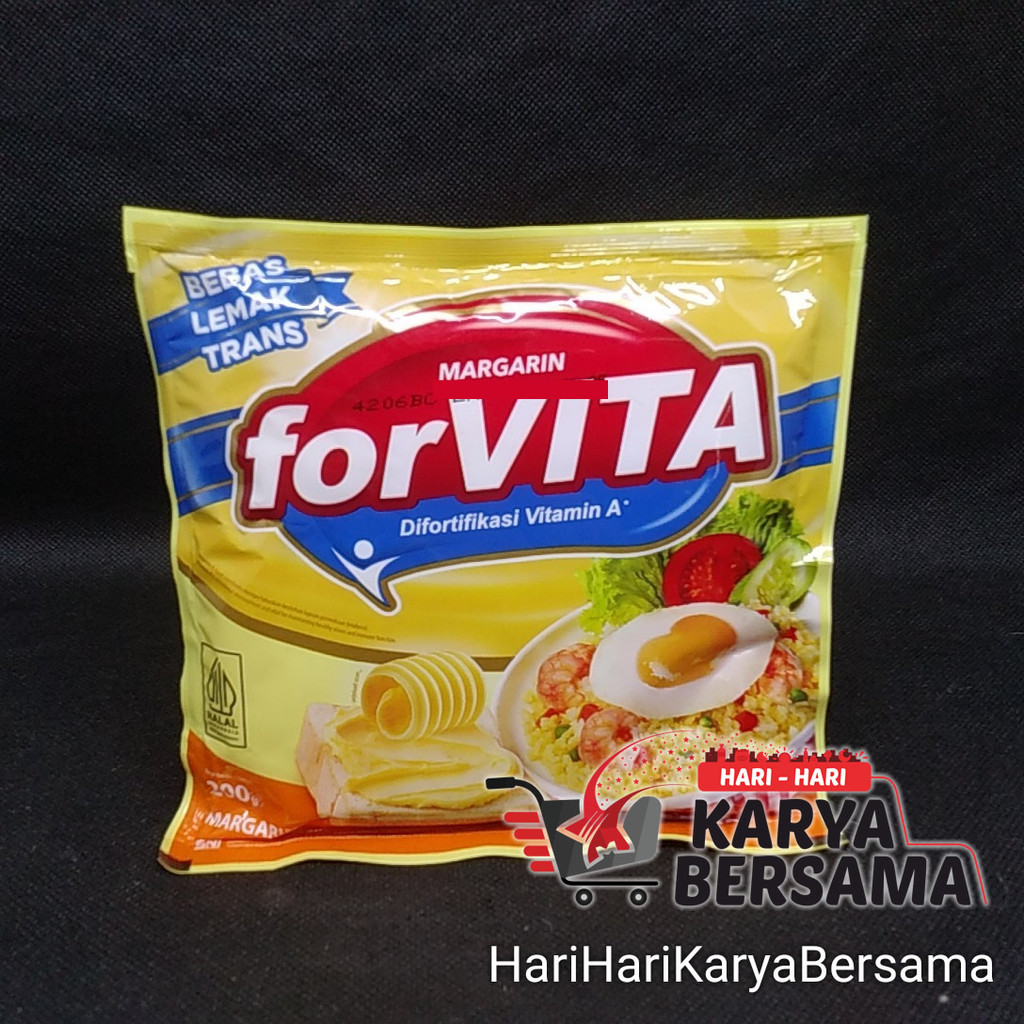 

MARGARIN MENTEGA FOR VITA FORVITA 200GR