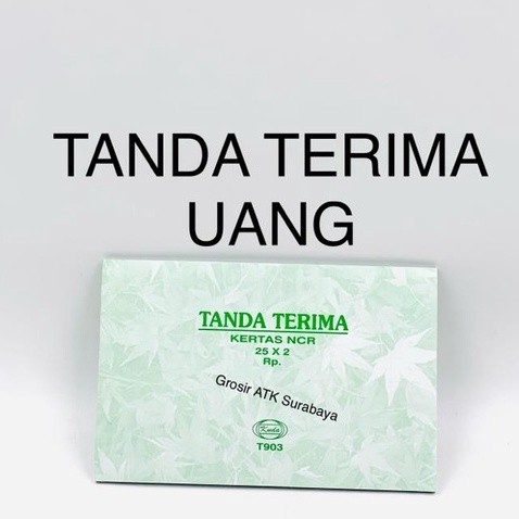 

( StaLand ) BUKU TANDA TERIMA UANG RUPIAH KUDA NCR 2 PLY / 2 RANGKAP T903