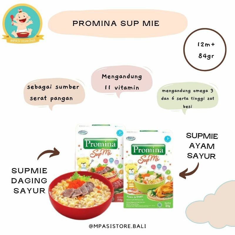 Promina Sup Mie Untuk Bayi 1 Tahun Ke Atas