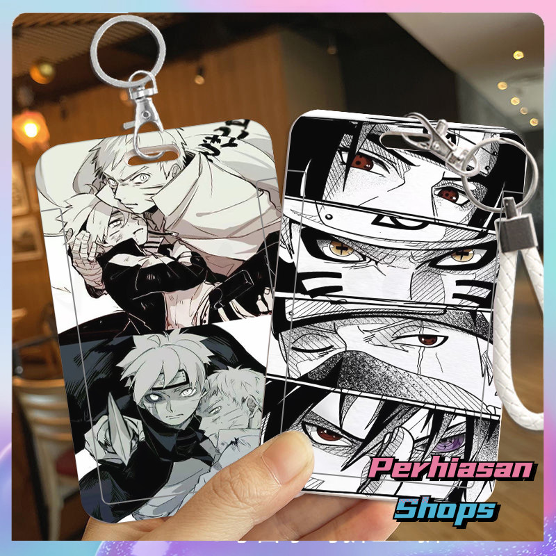 

ID CARD HOLDER MOTIF KAWAII TEMPAT KARTU PHOTOCARD PHOTO CARD Dilengkapi Dengan Tali Tangan Berkualitas Tinggi Mendukung Diskon Untuk Pembelian Grosir，Kage Naruto gelap dan tatapan Kage Naruto yang keren