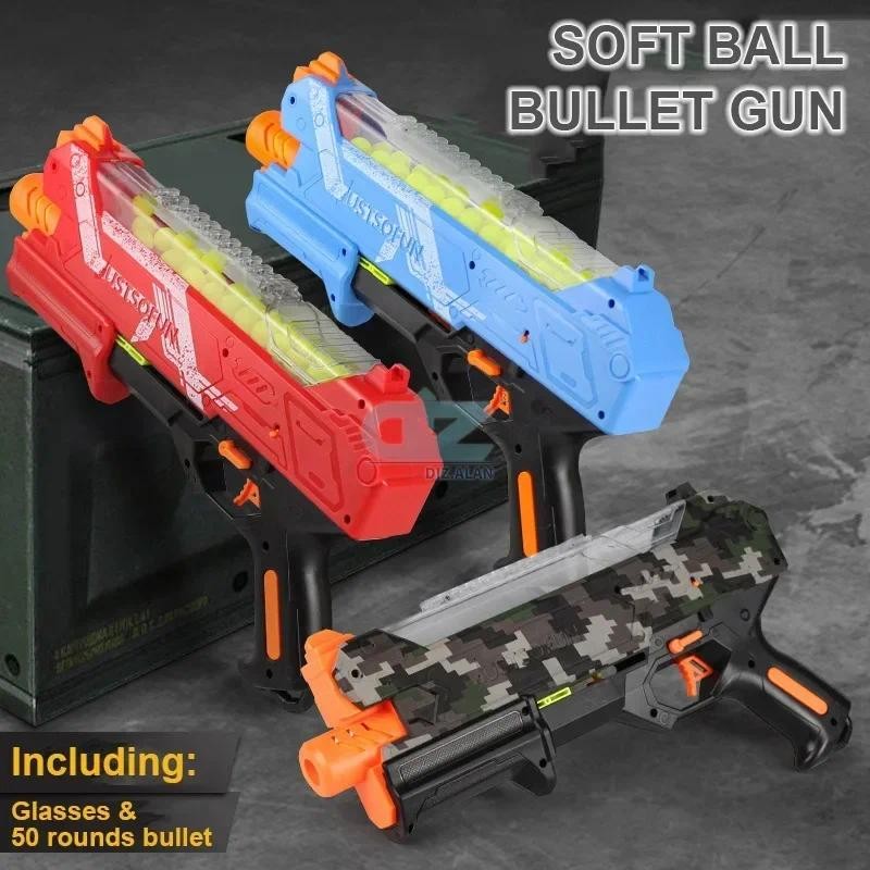 Stress reducing toys Soft Bullet Toy Gun For Rival Zeus Apollo Ball Bullets Children Manual  Round F