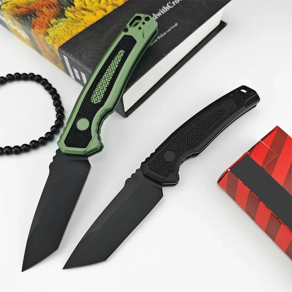 KS 7105 AU TO Folding Knife CPM-M4 Blade Aluminum Handle Pocket Knife EDC Outdoor Camping Hunting Su