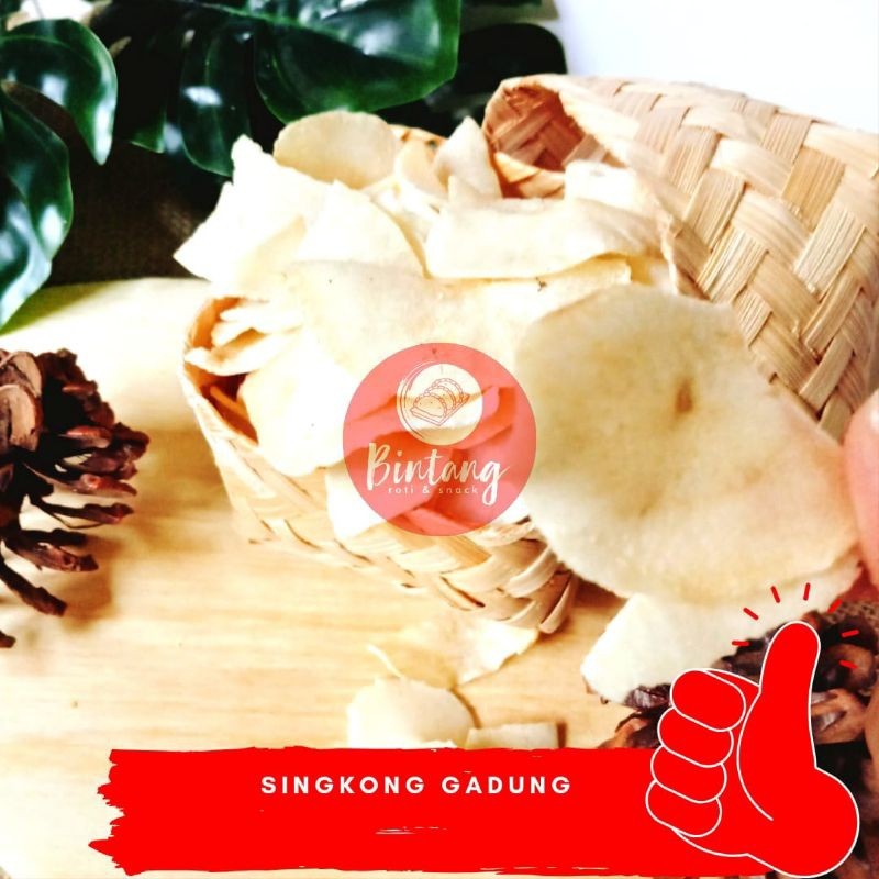 

singkong gadung gurih 500 gr