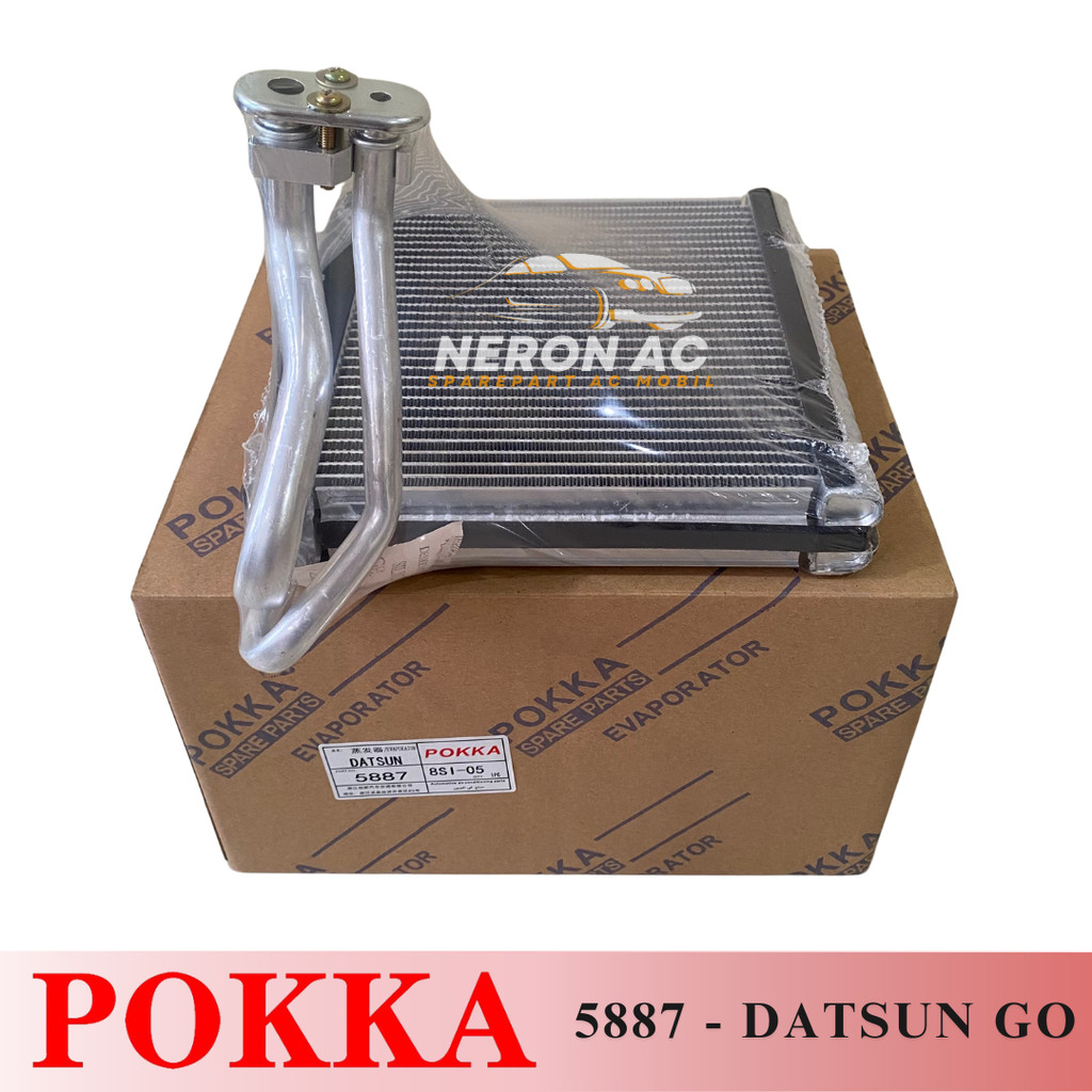 EVAPORATOR AC MOBIL DATSUN GO POKKA EVAP DATSUN GO COOLING COIL DATSUN GO POKKA 5887