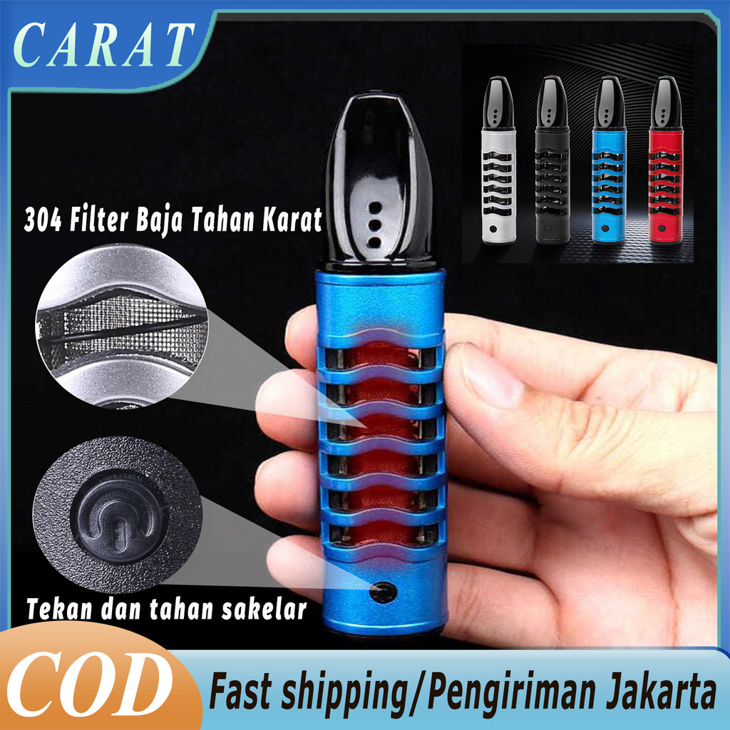 Carat Tempat Filter Rokok / Tabung Asbak Portabel/Tabung Asbak Portabel/Asbak Portabel/asbak Ringan 