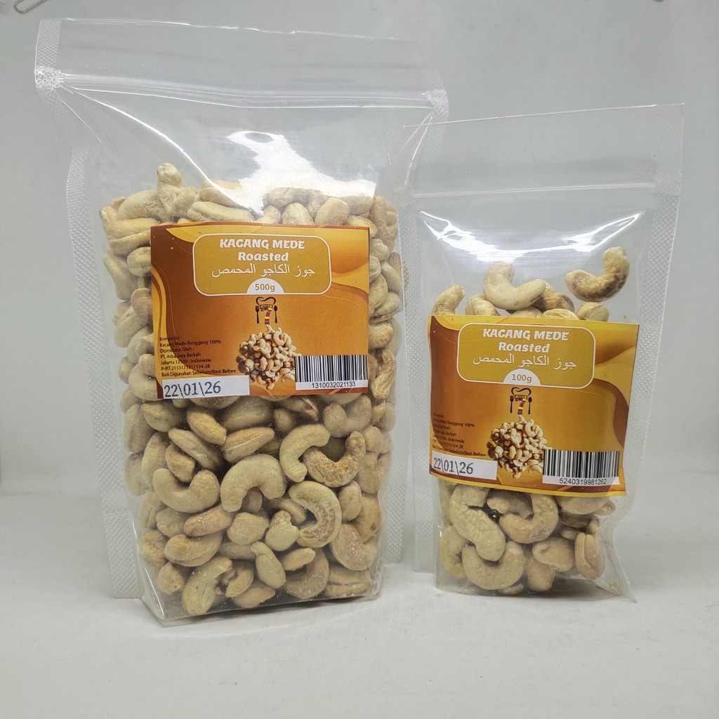 

Asba Kacang Mede Panggang / Roasted Cashew 100g & 500g
