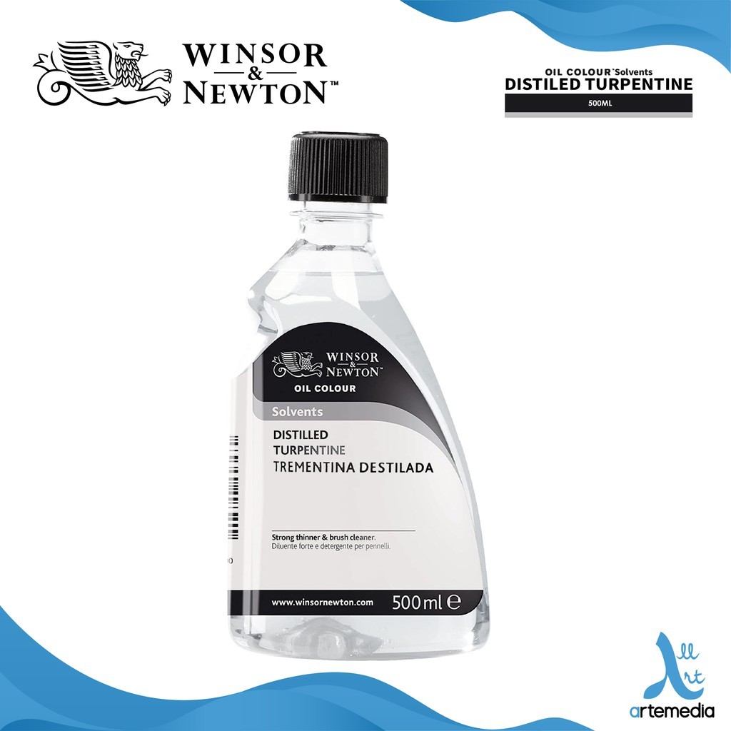 

Gramedia Surabaya - Winsor & Newton Distilled Turpentine Solvent Oil Painting 500ml