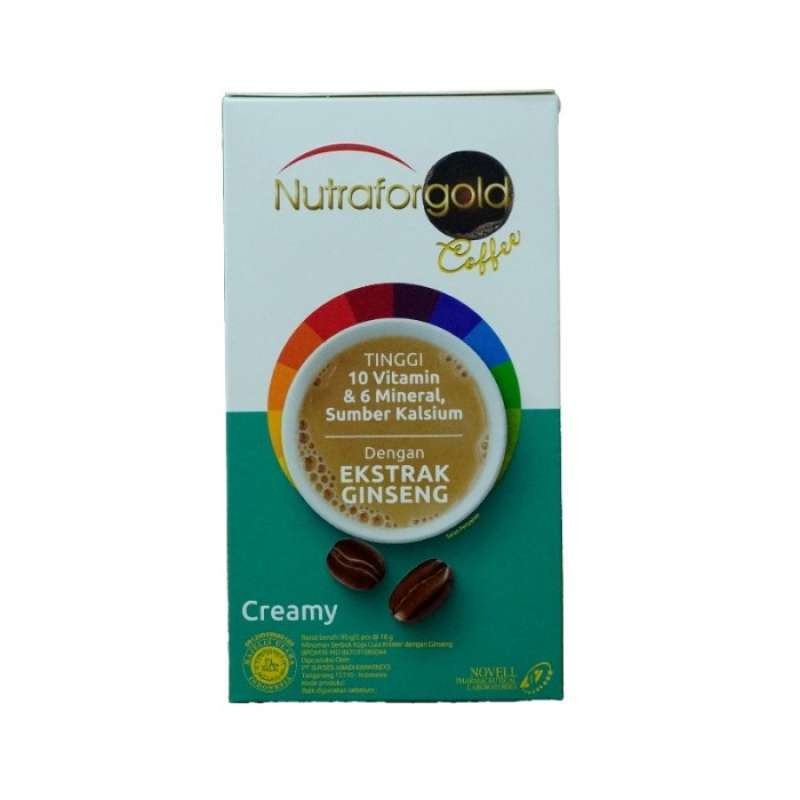 

Nutrafor Gold Coffee Kopi Ekstrak Ginseng 90 Gr 5 Pcs - Creamy