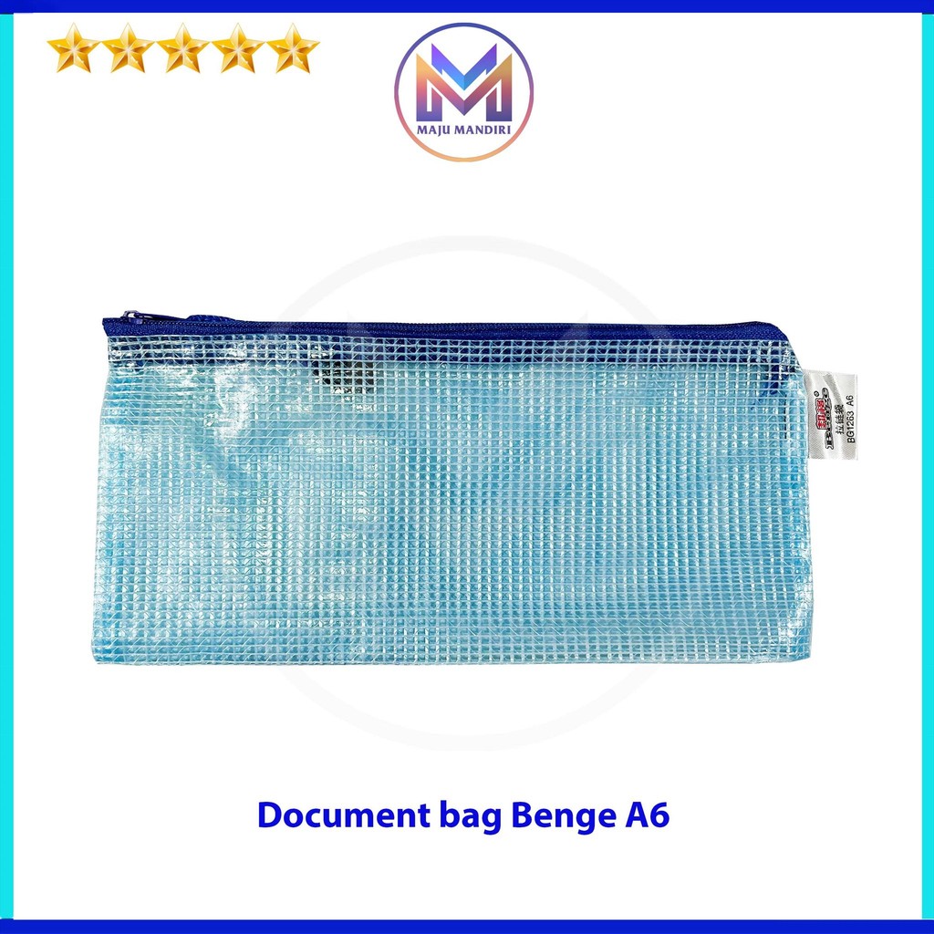 

Document Bag Zipper Ukuran Bil / Tas Dokumen Plastik Sleting