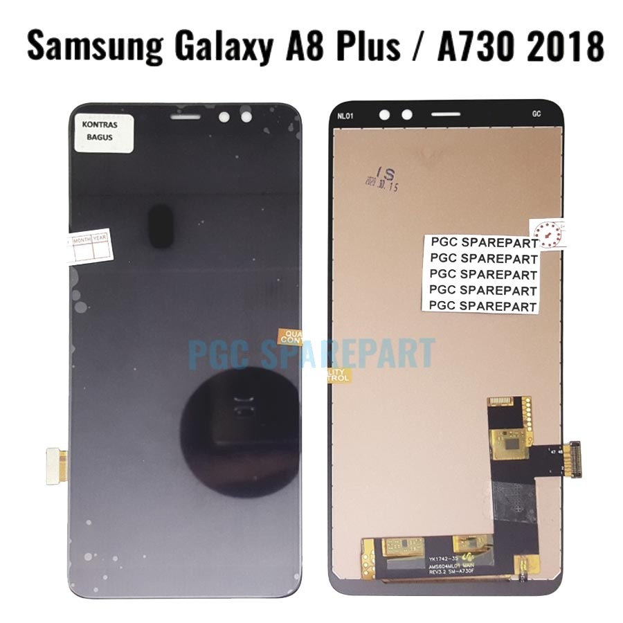 LCD Touchscreen Fullset Samsung Galaxy A8+ ( 2018 ) / A8 Plus / A730 / A730F /  SM-A730F / A8plus / 