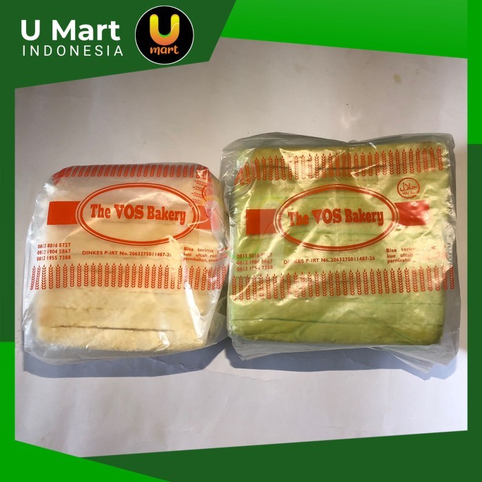 

U Mart - Roti Tawar Putih/Hijau