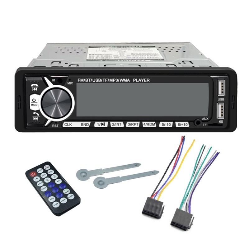 Car Radio 1 Din Stereo Player Digital MP3 Player FM Radio Stereo AUX Input