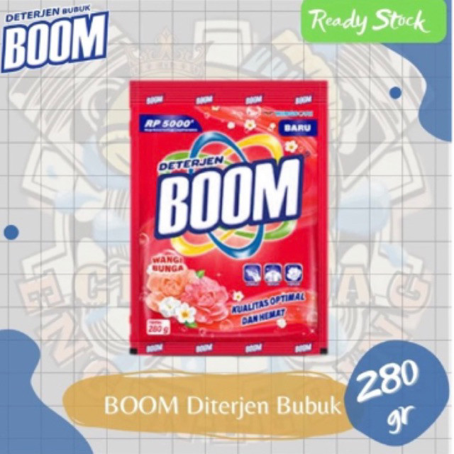 ID SHOP BOOM DETERGEN BUBUK 280gr ISI 12pcs