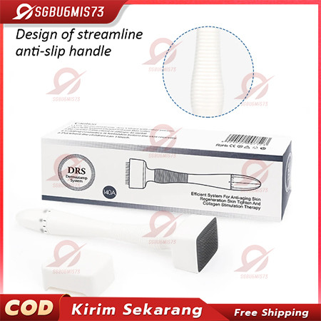 NEW!!! Derma Roller Stamp DRS140A Adjustable Panjang Jarum Microneedle Anti-Aging Kerut Rambut