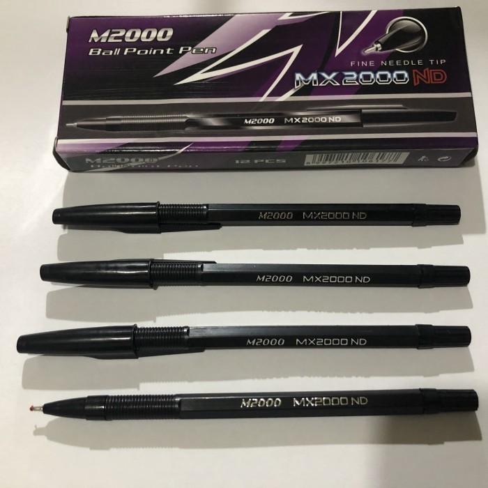

1 pcs pulpen tinta hitam mx2000nd