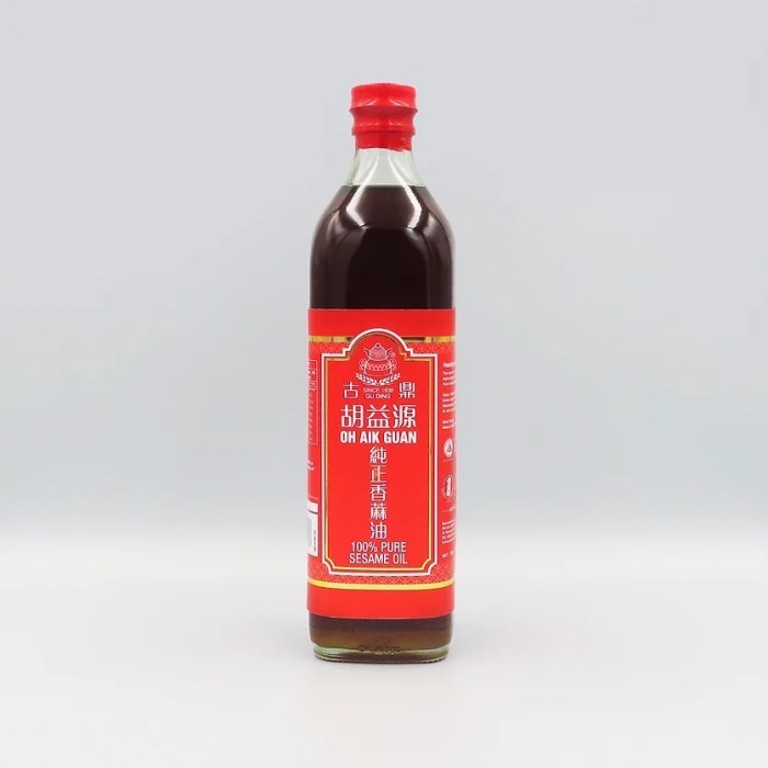 

NEW ITEM OH AIK GUAN SESAME OIL BTL 750ML BAHAN MASAK