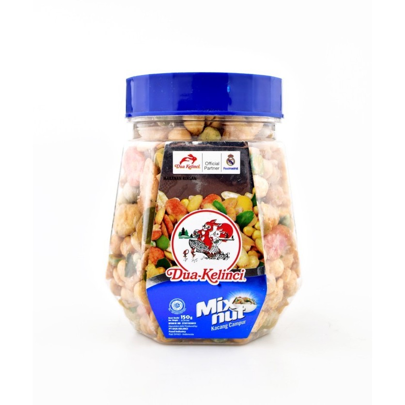 

NEW ITEM SNACK DUA KELINCI MIX NUT KACANG CAMPUR TPS 150G