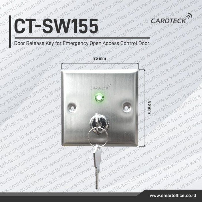 

LARIS -Door Release Key for Emergency Open Access Control Door, CT-SW155