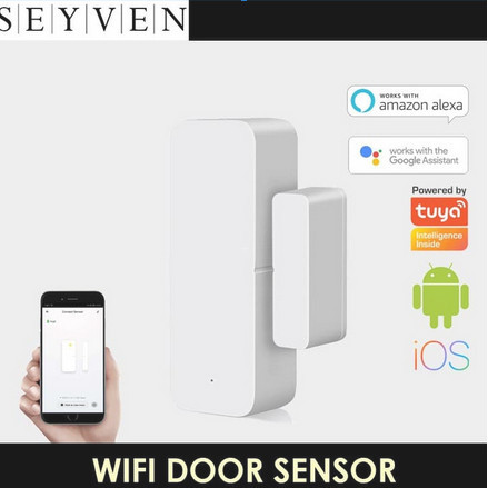 

LARIS -SEYVEN DOOR SENSOR PINTU SENSOR JENDELA WIFI TUYA / SMARTLIFE GOOGLE