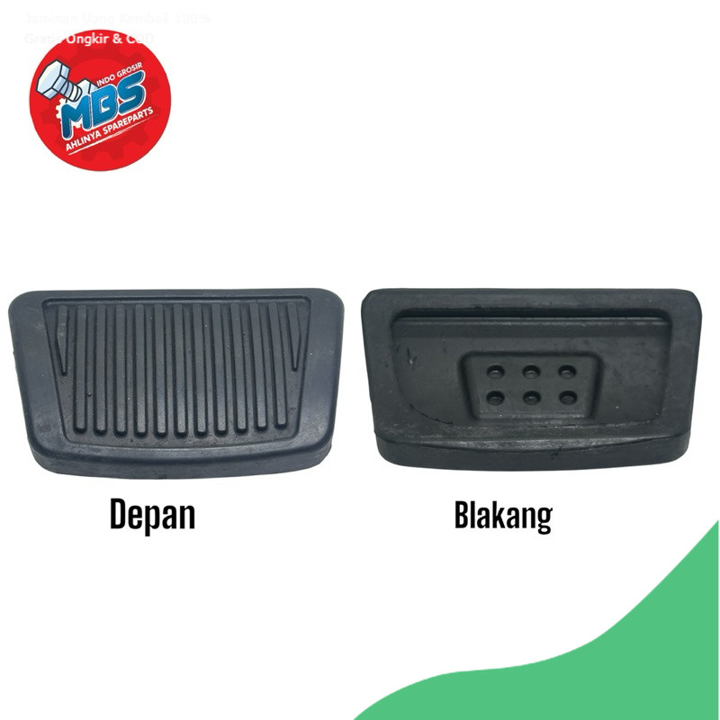 KARET PEDAL REM MOBIL MATIC AVANZA XENIA TERIOS RUSH INOVA LAMA DLL