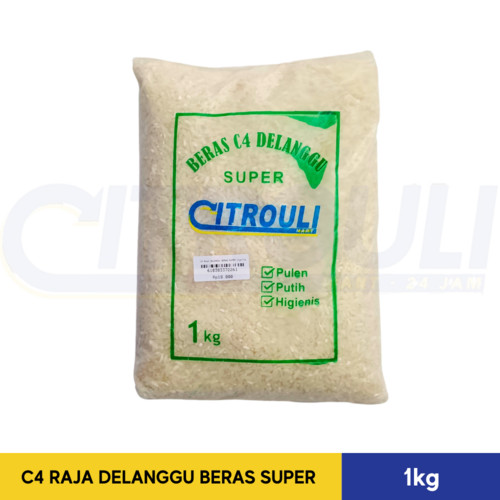 

SEMBAKO SALE!! C4 RAJA DELANGGU BERAS SUPER 1kg