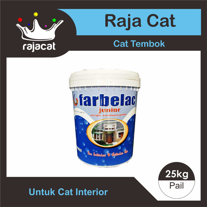 cat tembok FARBELAC JUNIOR 25kg - Putih