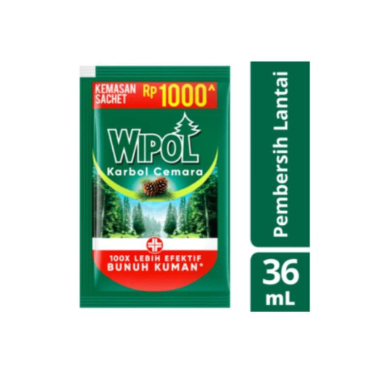 Wipol sachet kemasan 1000 isi 12pcs/wipol/Wipol cemara