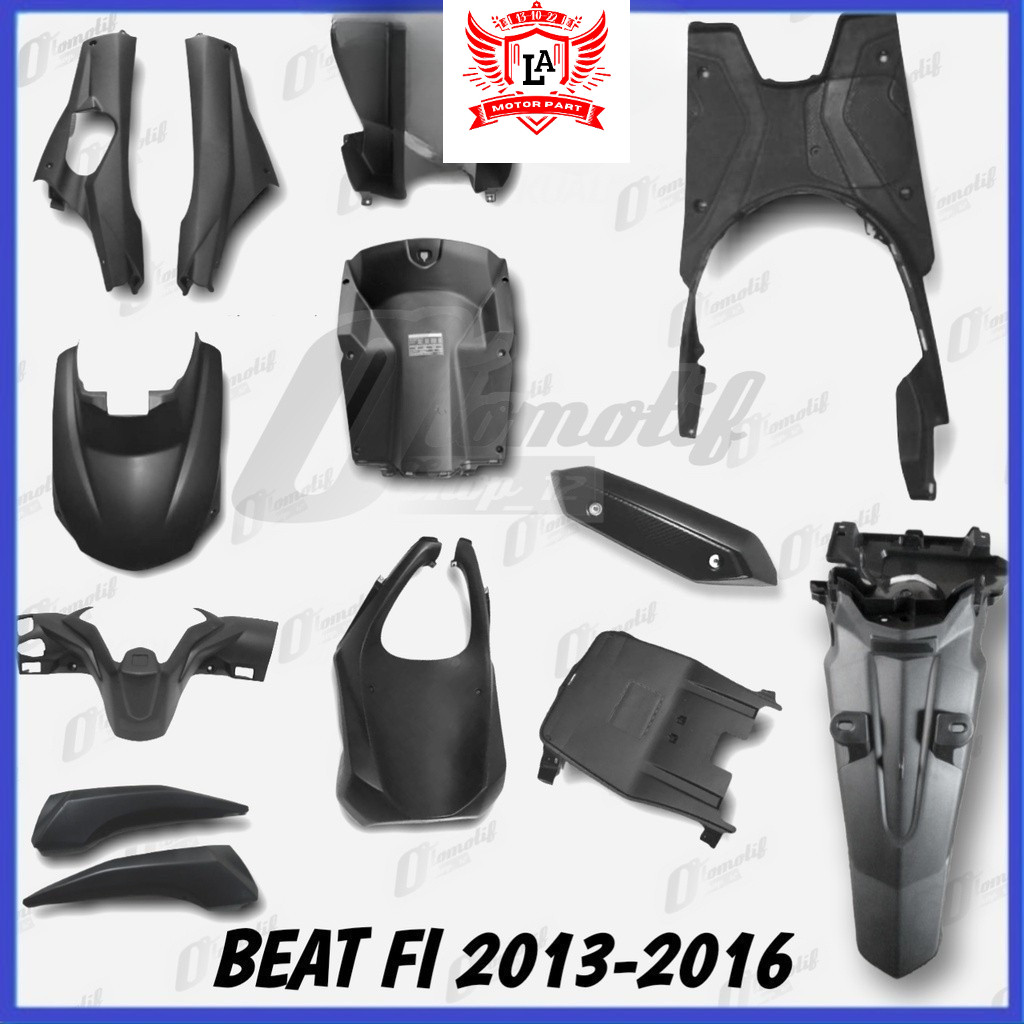 l.a motor  - SATUAN Body Kasar Honda Beat Fi 2012 2013 2014 2015 2016 / FULL Bodi Kasap Beat F1 lama