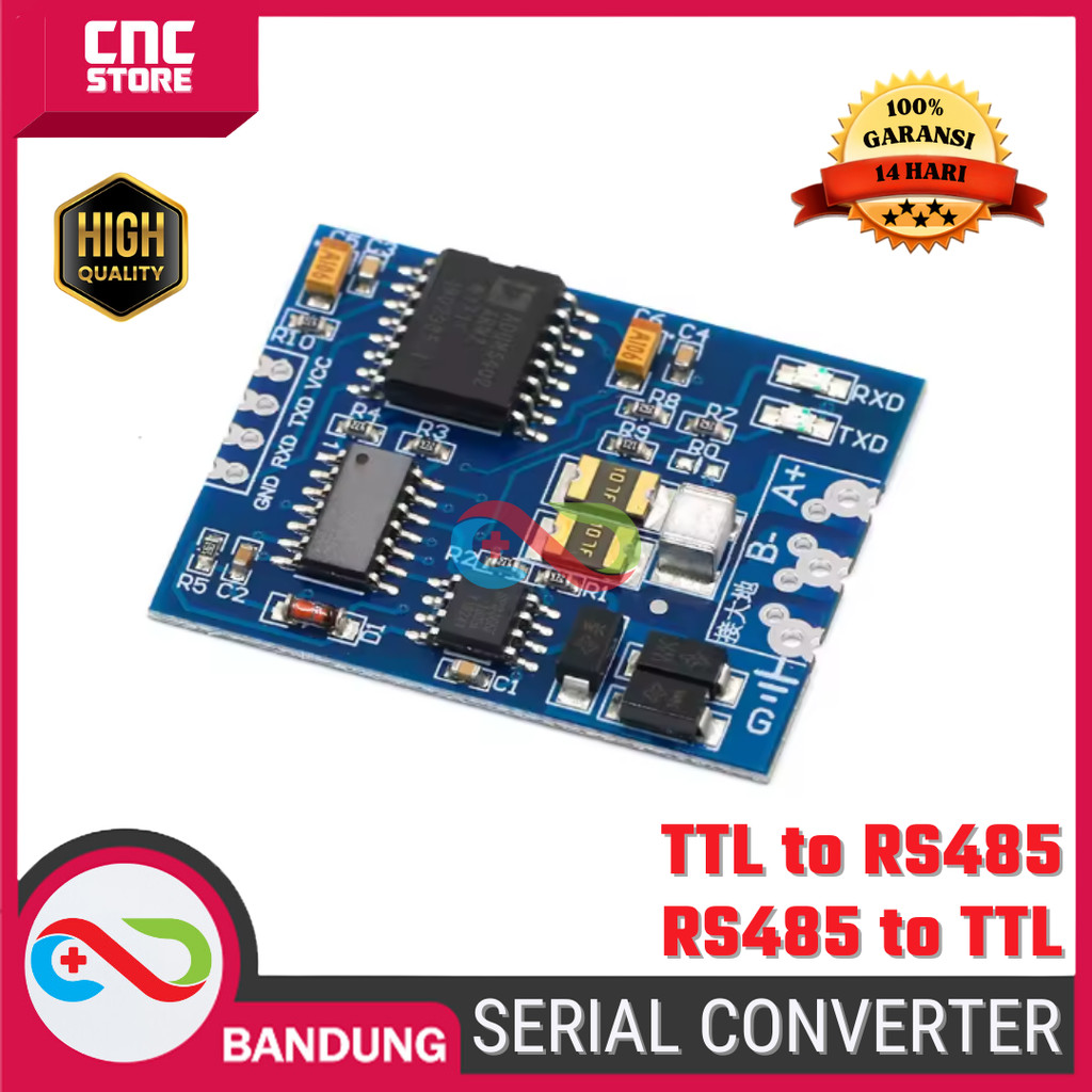 TTL to RS485 RS485 to TTL Industrial Grade Single Chip Microcomputer Hardware Automatic Flow Control