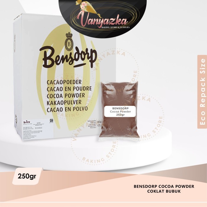 

Coklat Bubuk/Cocoa Powder Bensdorp/Bensdrop 250gr(repack)