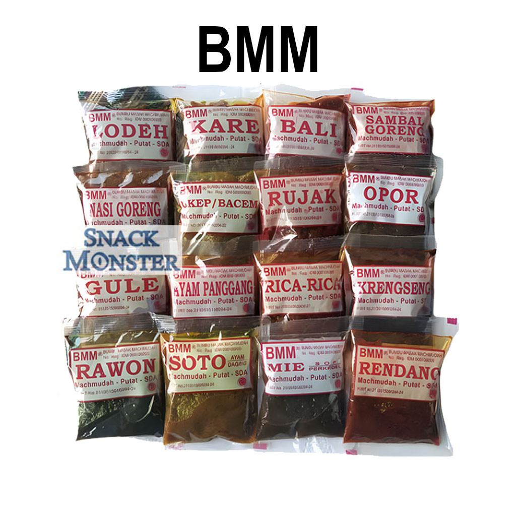 

Bumbu Masak Machmudah BMM Mahmuda Mahmudah Bumbu Soto Rawon Instan