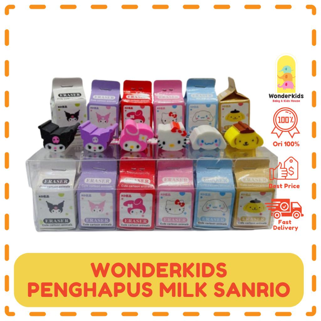

WONDERKIDS II PENGHAPUS MILK KARAKTER