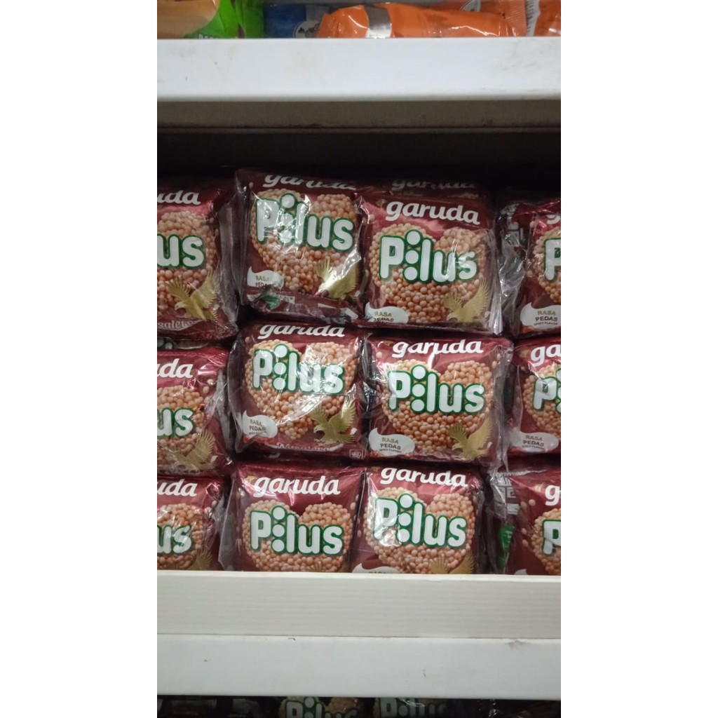 

Kacang Garuda Pilus Pedas 9gram 10s PER RENTENG