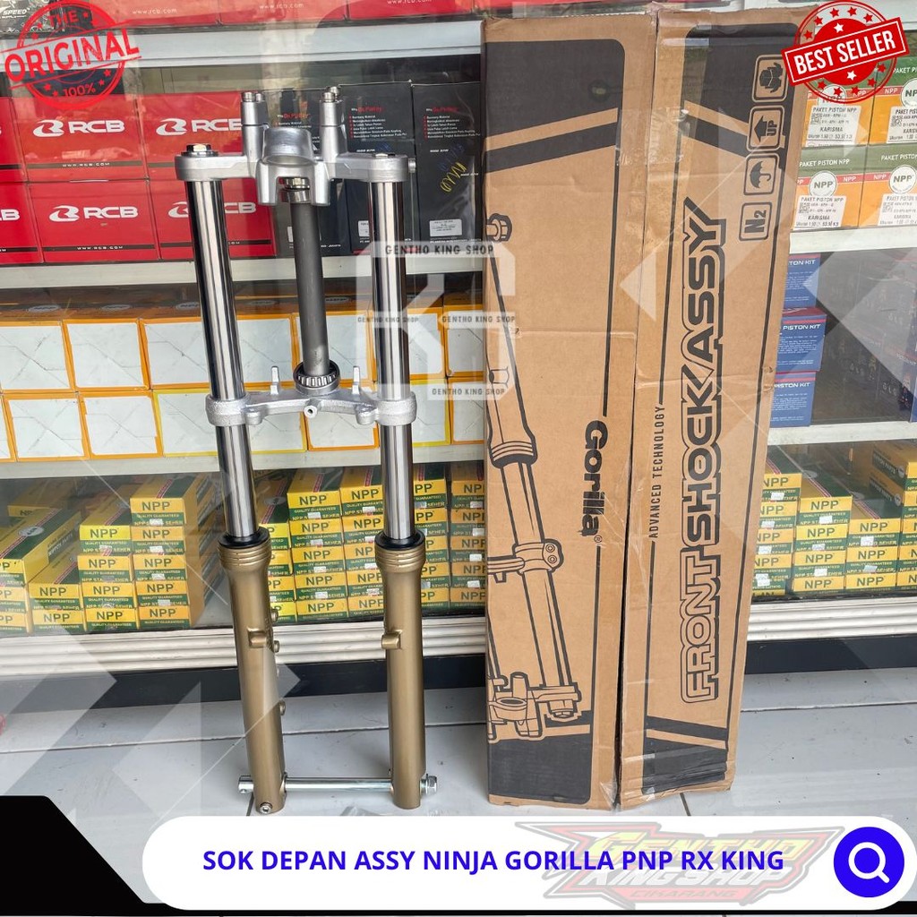 SOK SHOCK DEPAN KOMPLIT NINJA R GORILLA PNP RX KING RXKING