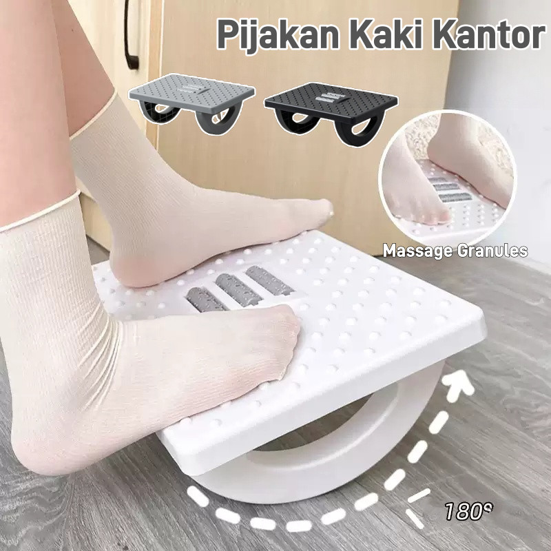 IRIS Pijakan Kaki Kantor /Bangku Pijakan Kaki Kantor /Anti Slip Stool Pijakan Kaki/Footrest Bangku P
