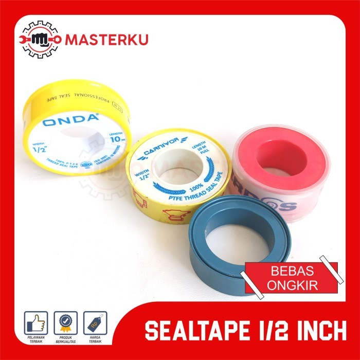 

SEALTAPE ONDA / SEAL TAPE / ISOLASI KRAN / SELOTIP PIPA