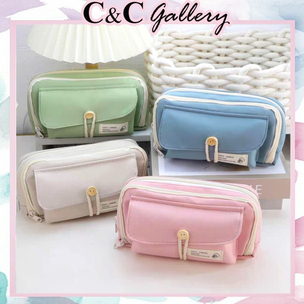 

GARNESHOP TEMPAT PENSIL KOREA MULTI SEKAT UKURAN BESAR