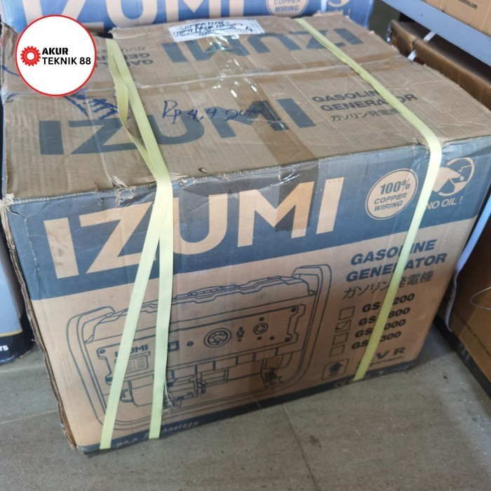 Genset NLG IZUMI GS 3800  2500 WATT ASLI ORIGINAL