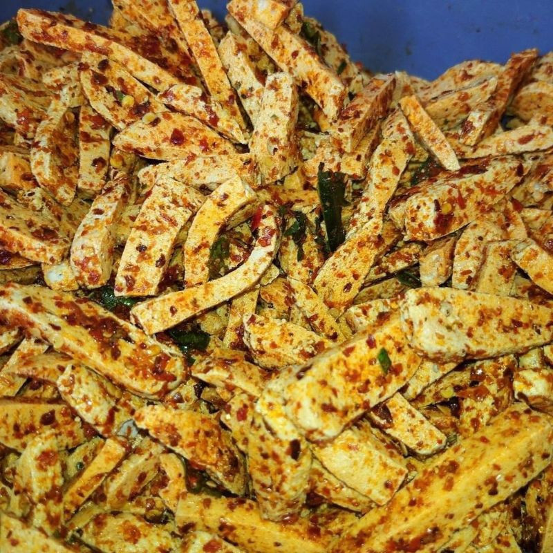 

Basreng pedas daun jeruk enak gurih kriuk