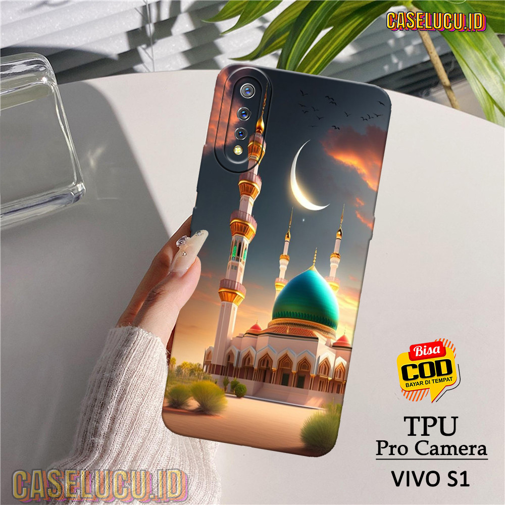 Casing Hp Vivo S1 Terbaru - Fashion Case Muslim - Case Vivo S1 - Soft Case Hp Vivo S1 - Kesing Hp - 